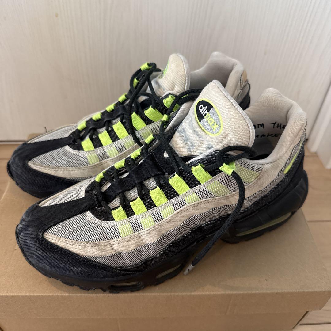 Nike Air Max 95 ブラック/グレー/イエロー - メルカリ