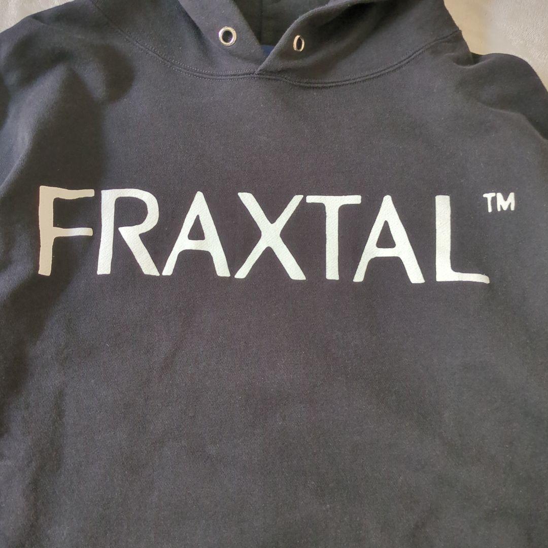 【BEAMS T】スウェットパーカー ブラック グラフィック ロゴ Lサイズ