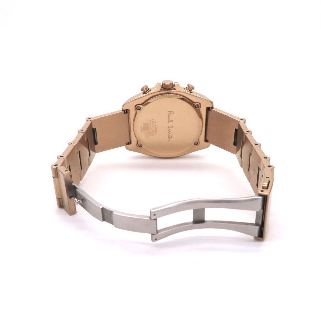 美品 0510 Paul Smith ポールスミス 時計 クロノ メンズ