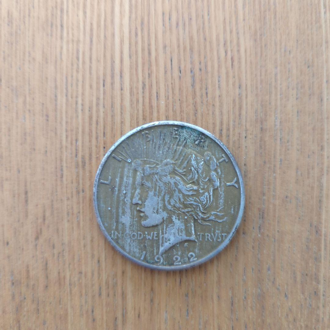 1922年 アメリカ合衆国 銀貨 ピースドル｜Yahoo!フリマ（旧