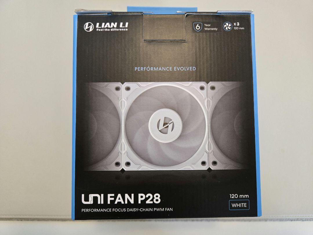 PC用ファン・クーラー UNIFAN P28 UF-P28120-3W