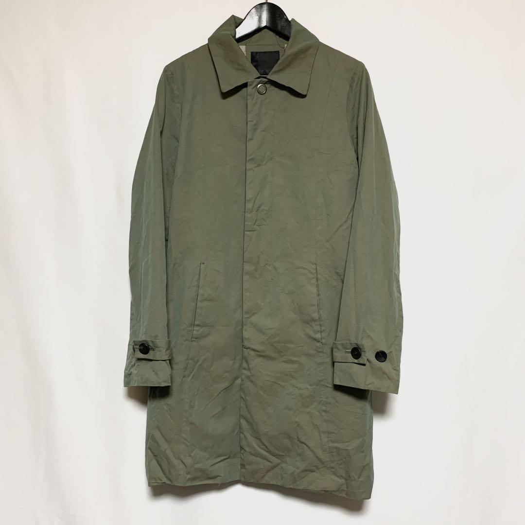 定価52800円 OURET バーバリークロスワッシャーステンカラーコート S