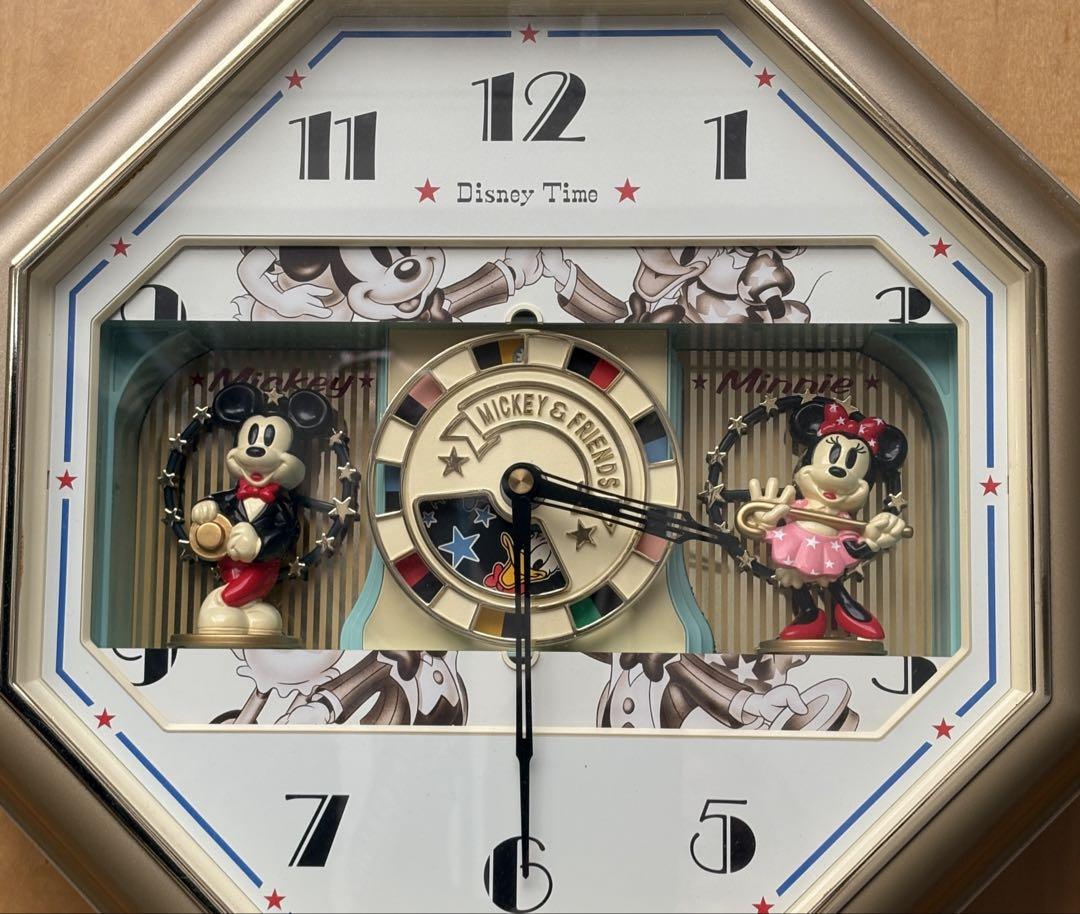 希少 ディズニータイム からくり時計 FW695G 未使用品 ☆動作良好 希少品☆ SEIKO セイコー ディズニータイム FW695G