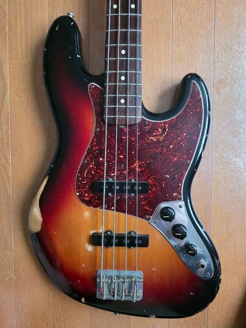 ベース Fender Mexico roadworn 60s jazzbass