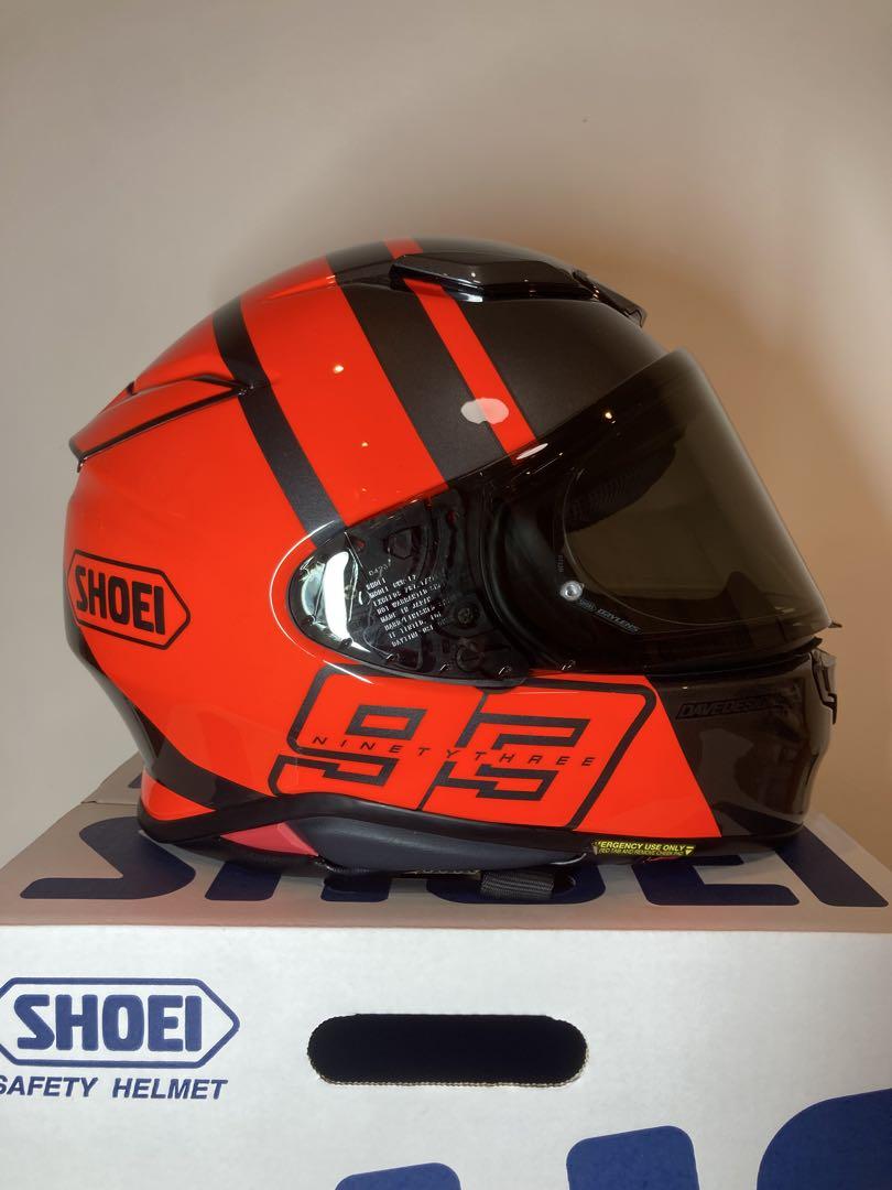 【傷あり】SHOEI Z-8 MM93 マルケス　TC-10 傷あり】SHOEI Z-8 MM93 マルケス TC-10 - メルカリ