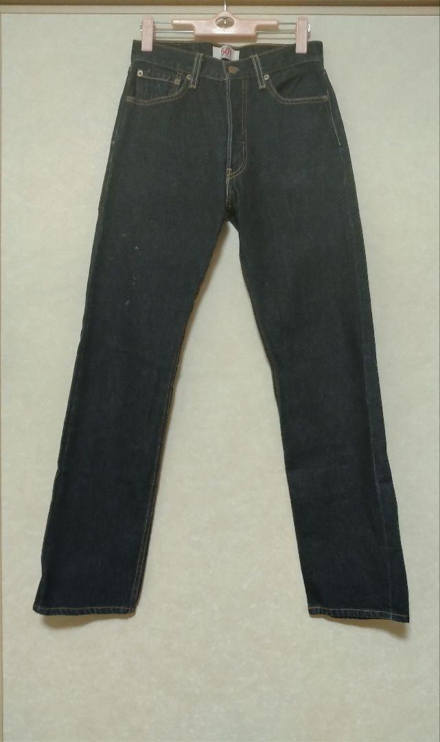 LEVI'S 501XX ブラックデニム29×34 メキシコ製パンツ