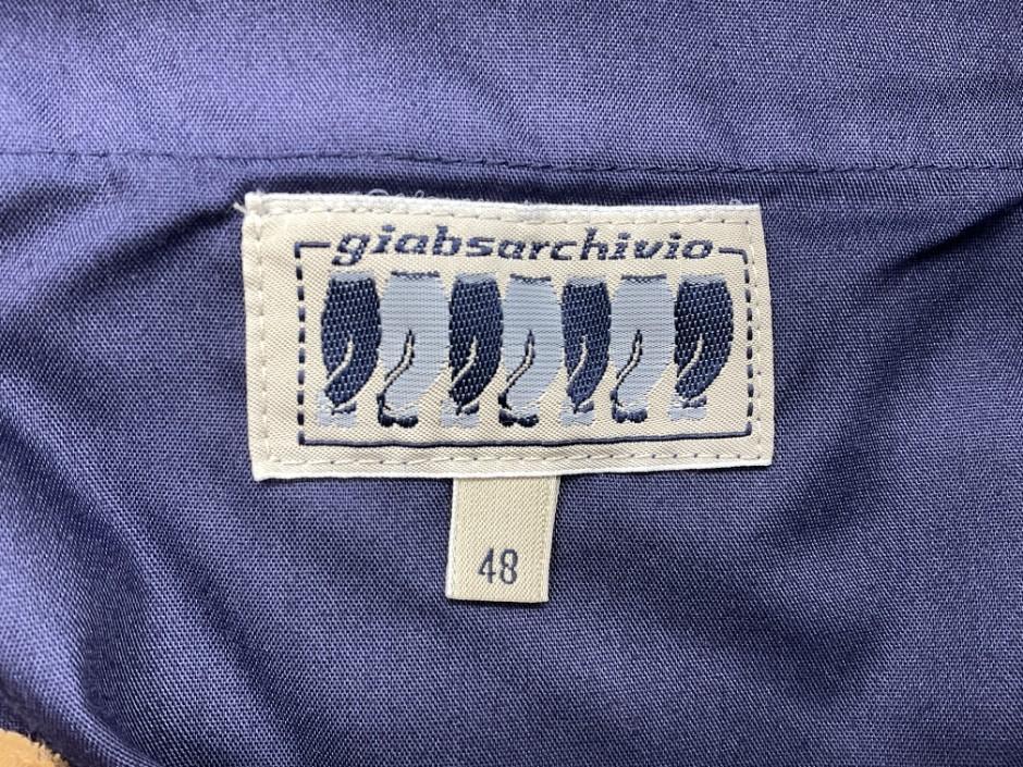 【未使用品】giab's ARCHIVIO 永久クリース ストレッチスラックス