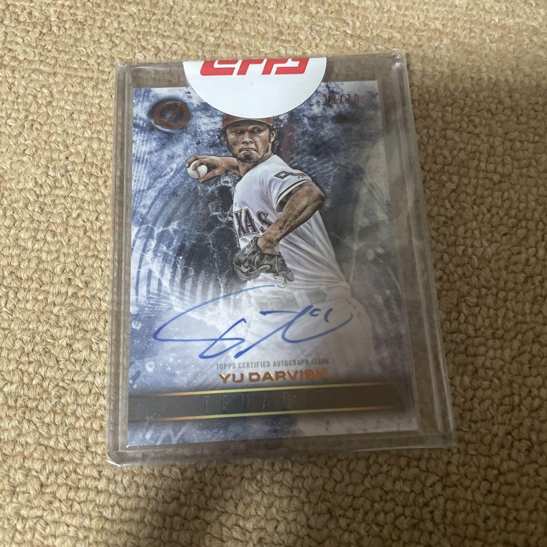 topps ダルビッシュ有 直筆サインカード