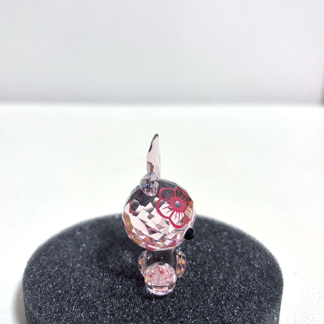 ・美品・スワロフスキー　うさぎ　干支　卯年　置物　フィギュリン　箱つき1 美品・スワロフスキー うさぎ 干支 卯年 置物 フィギュリン 箱