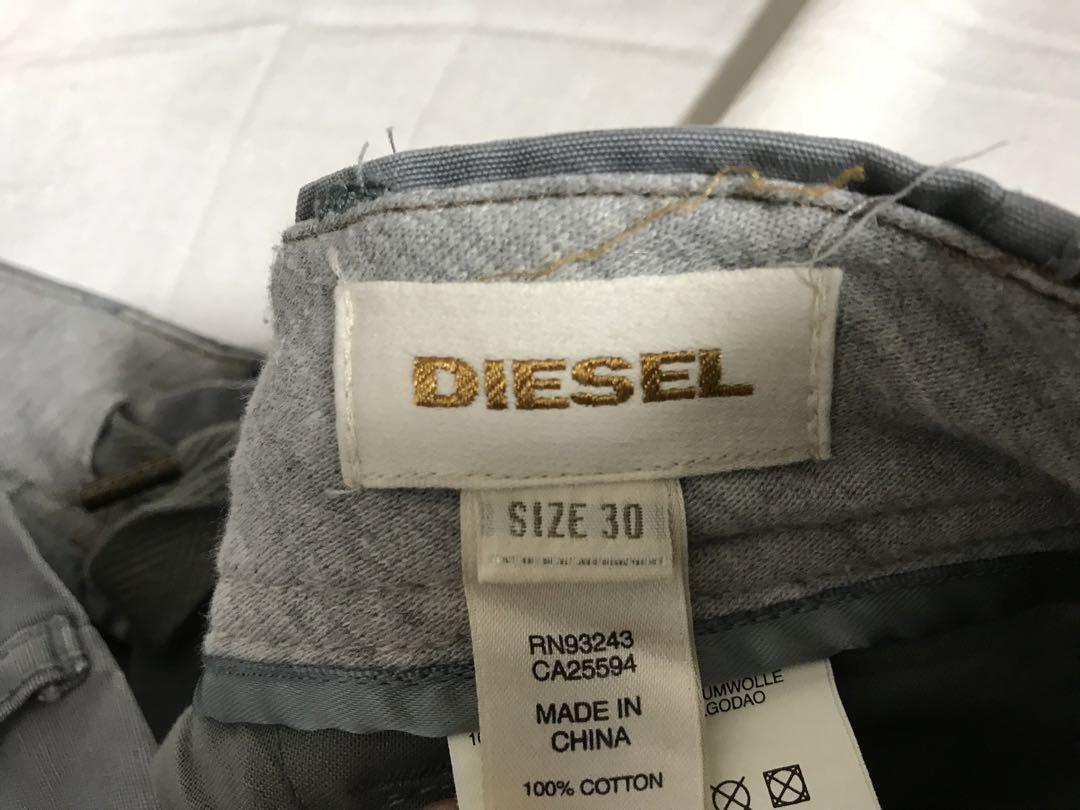 本物ディーゼルDIESELコットンワークカーゴパンツサーフミリタリーアメカジM