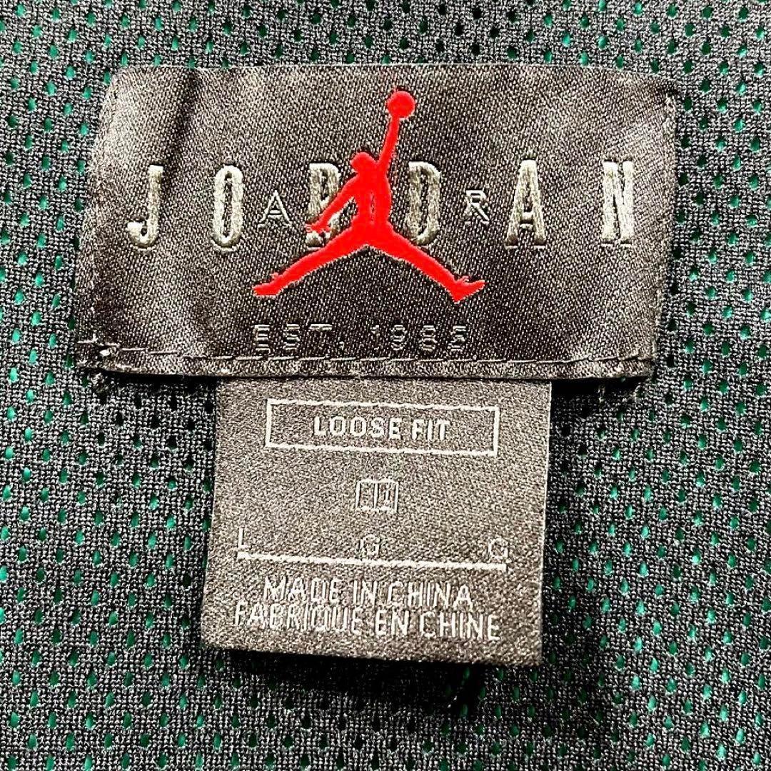 送料無料 ジョーダン 刺繍ロゴ ゆるだぼ00s ナイロン フリース