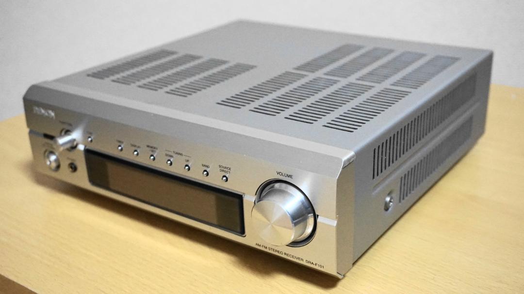 DENON/デノン　AM-ワイドFM ステレオレシーバーアンプ　DRA-F101
