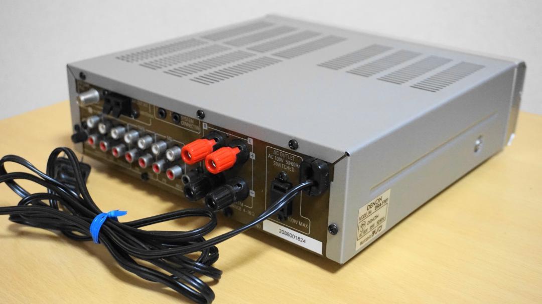 DENON/デノン　AM-ワイドFM ステレオレシーバーアンプ　DRA-F101