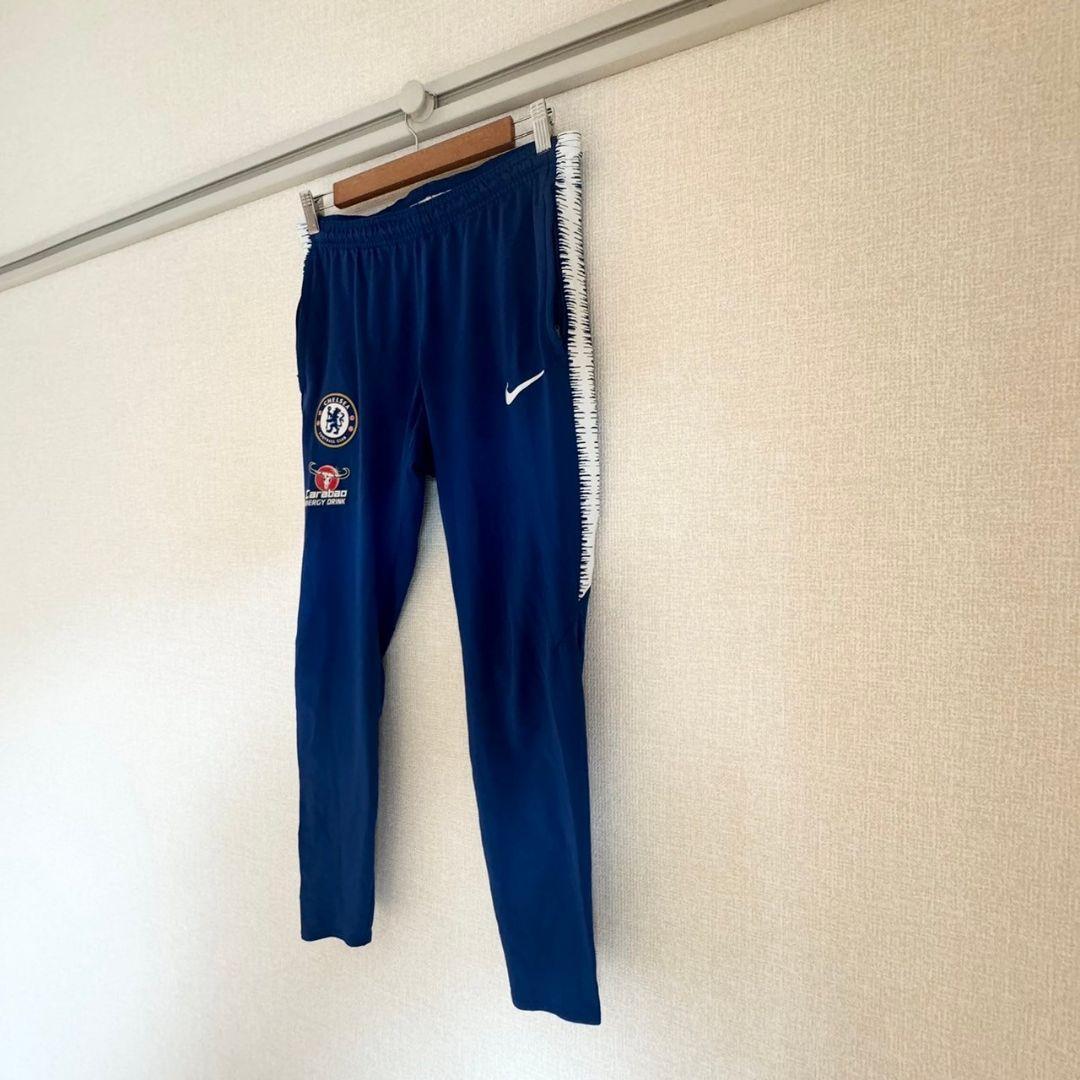 希少★ チェルシー ナイキ NIKE スポーツパンツ 青 ドライフィット