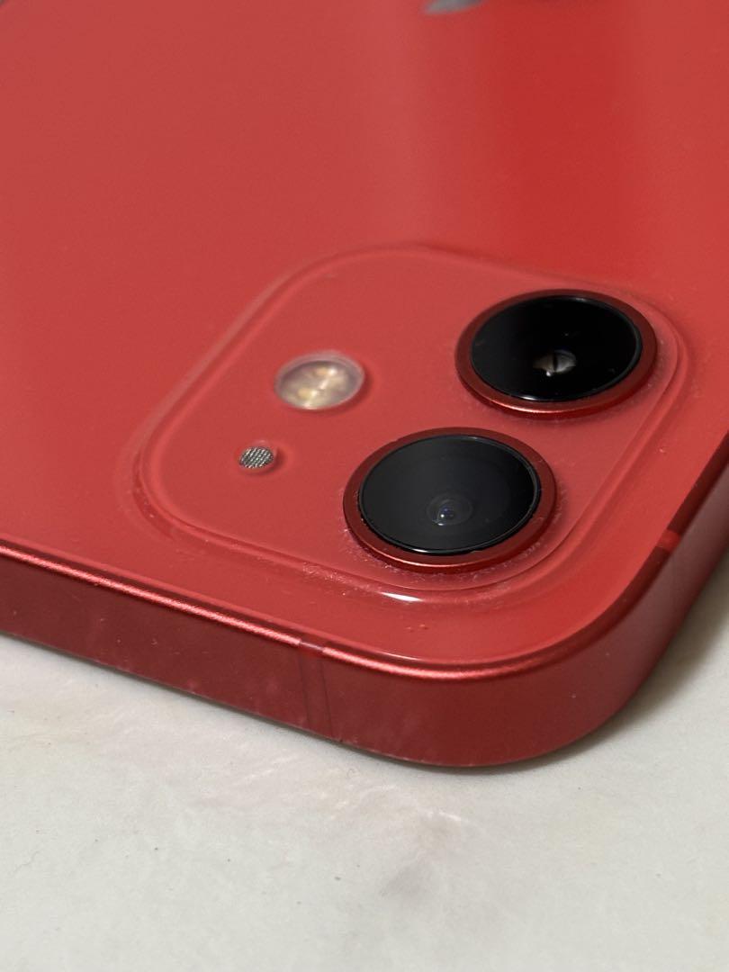 限定値下げ！Apple iPhone 12 レッド 128G SIMフリー
