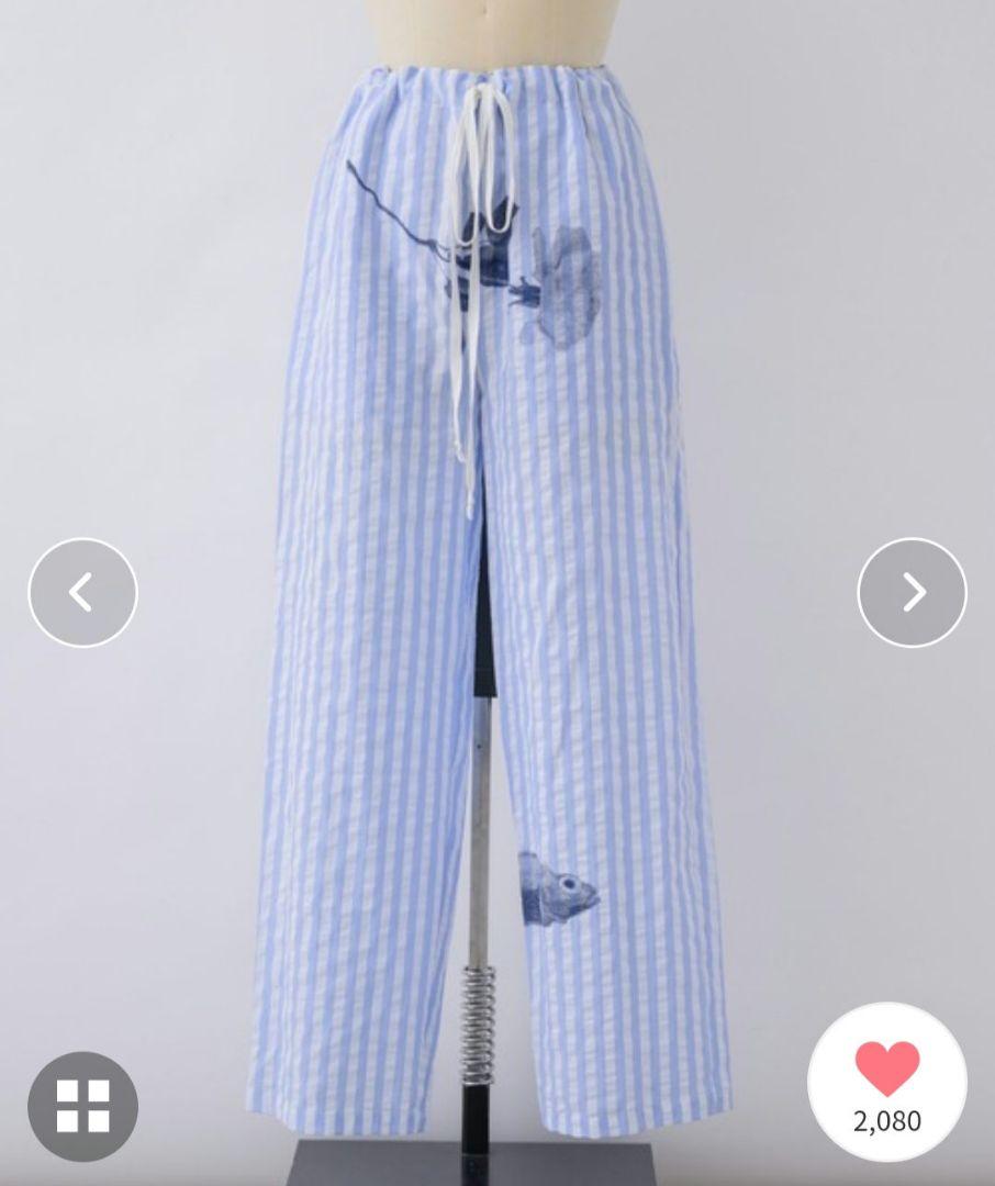 【完売品】igi　グラフィックパジャマパンツ