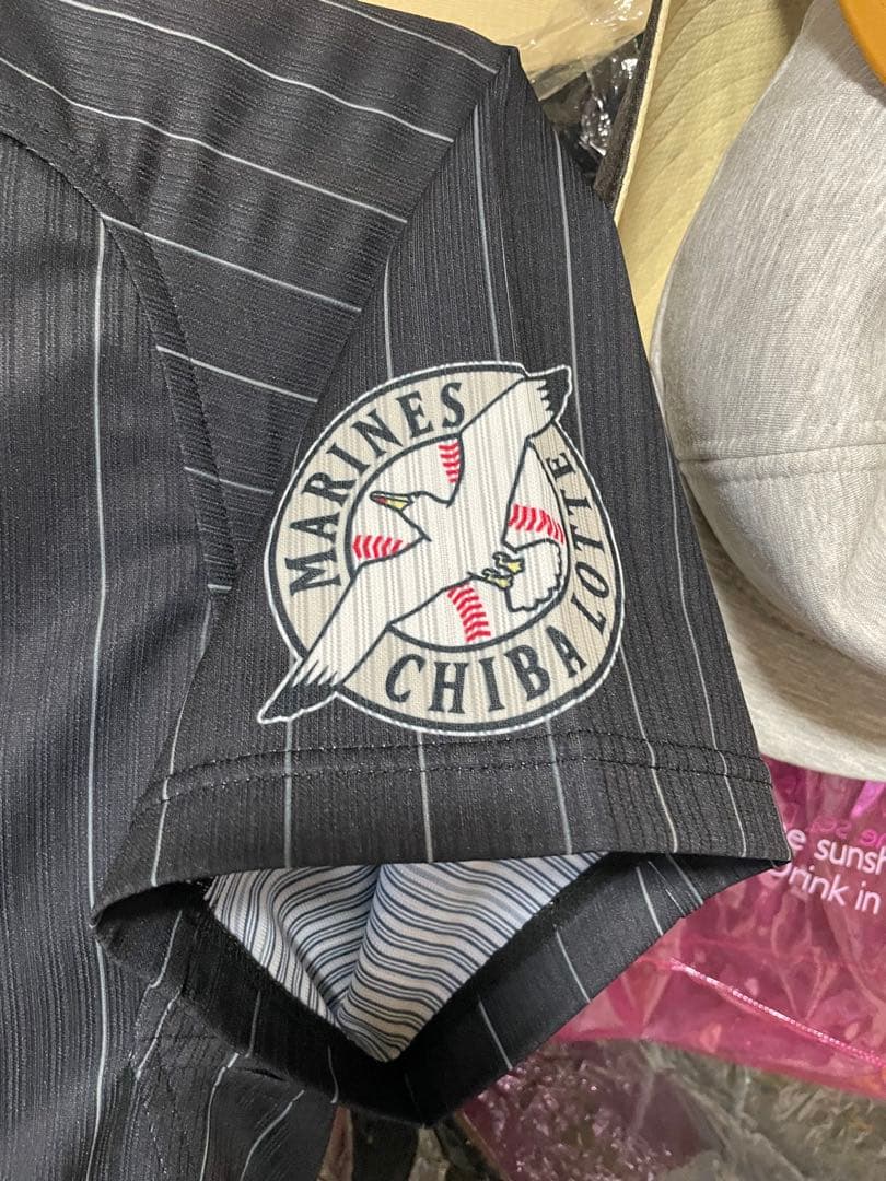 千葉ロッテマリーンズ 福浦和也2軍監督 ビジターユニフォーム 実使用