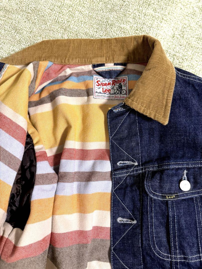 【新品最新作】25ss Paul smith×Leeインディゴデニムジャケット