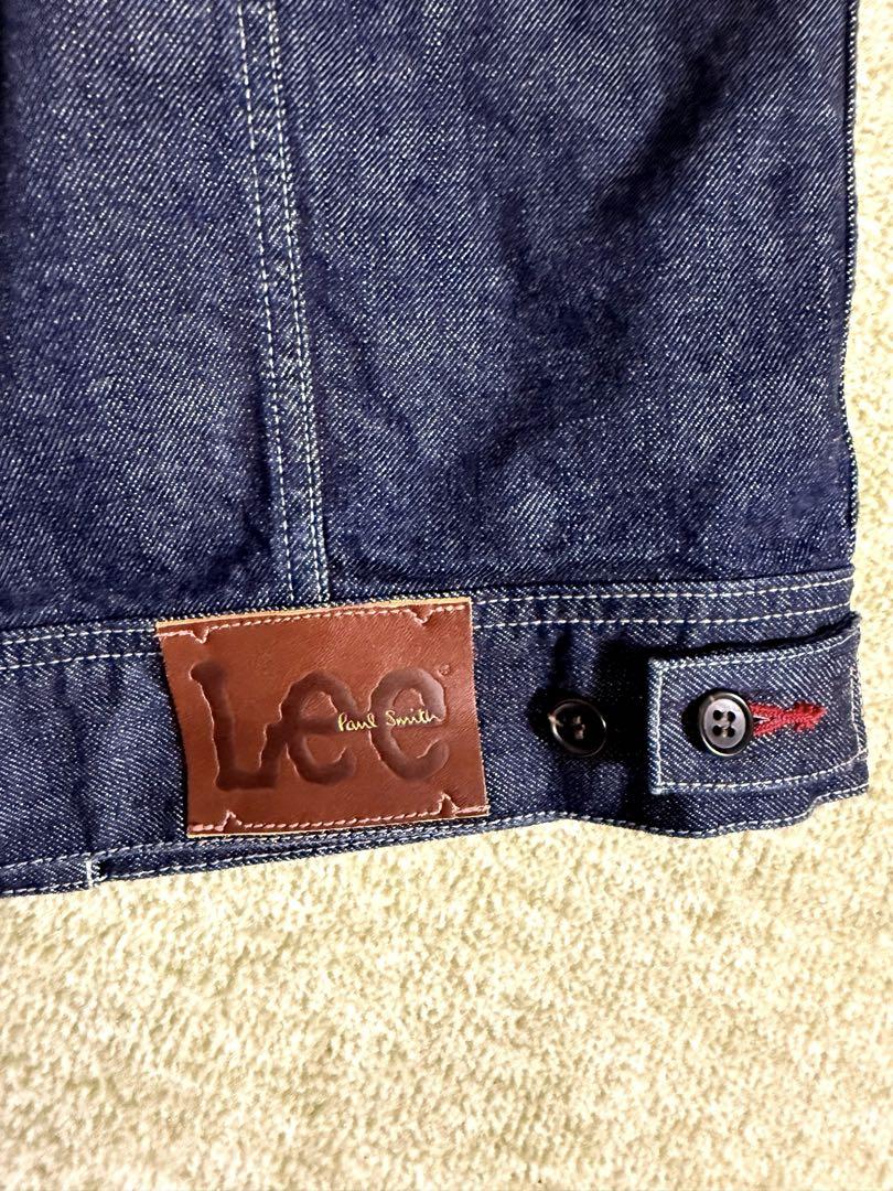 【新品最新作】25ss Paul smith×Leeインディゴデニムジャケット