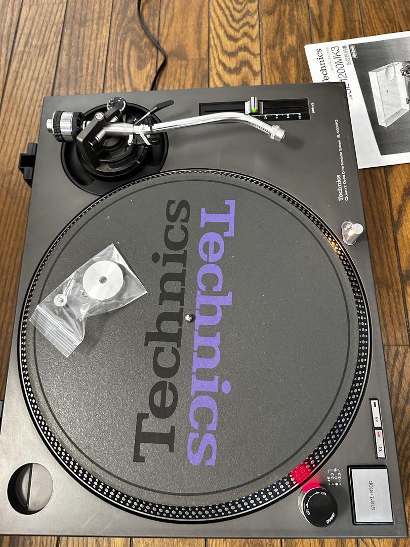 Technics SL-1200MK3 ターンテーブル1台