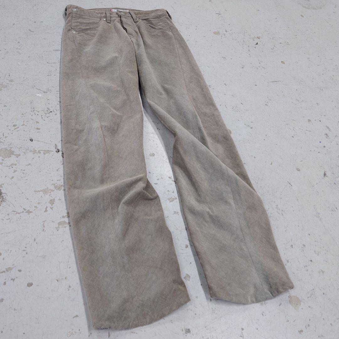 Levi's リーバイス 立体裁断コーデュロイパンツ バナナシルエット 古着