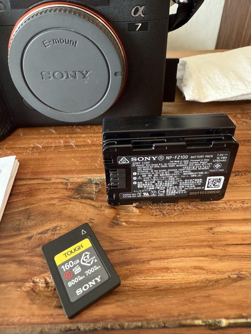 SONY α7 IV ILCE-7M4 シャッター数僅少CFexpressセット SONY α7 IV ILCE-7M4 シャッター数僅少CFexpressセット - メルカリ