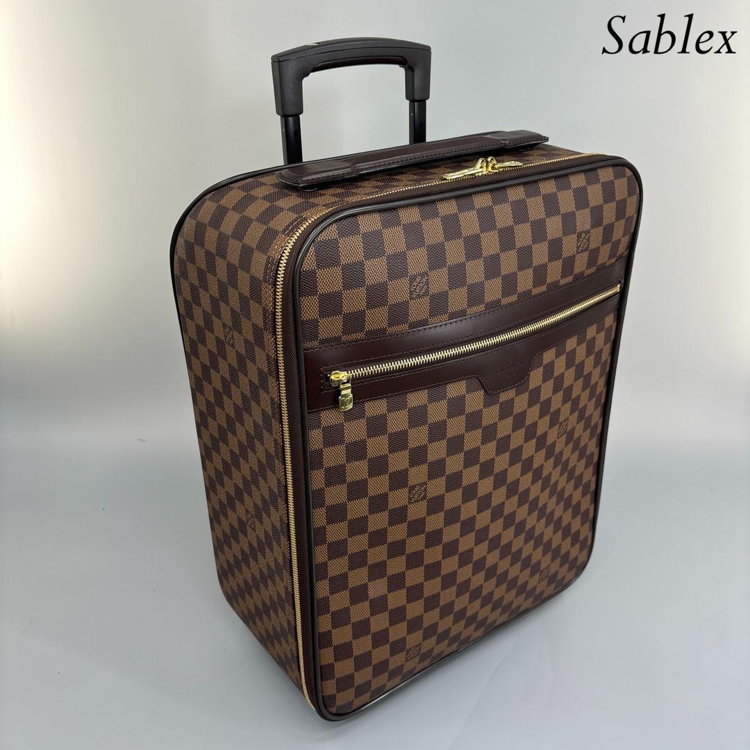 超極美品■ルイヴィトン ダミエ ペガス45 N23293 レザー キャリーケース