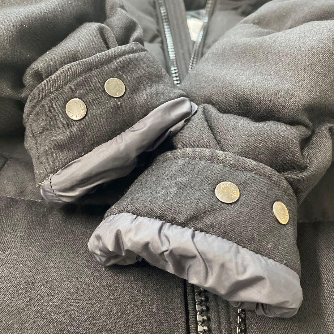 モンクレール モンジュネーブル ダウンジャケット サイズ1 黒 ブラック