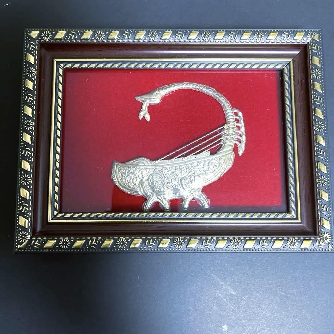 インドネシア工芸品 アジアン雑貨 フレーム銀細工の額縁 - メルカリ