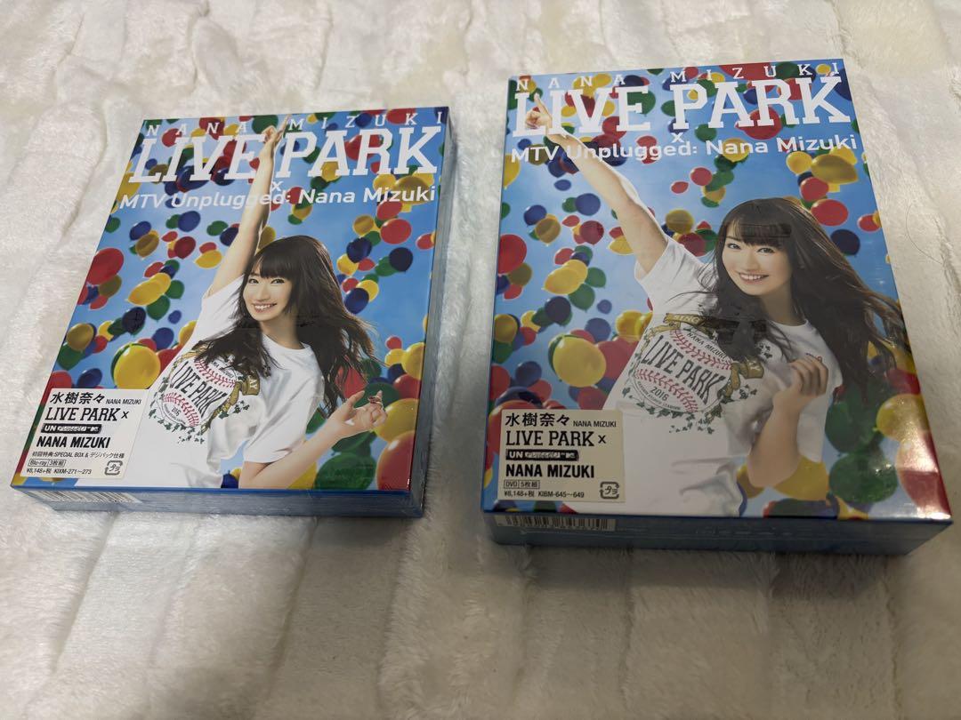 最終価格★新品BD &DVD　水樹奈々/LIVE PARK×MTV