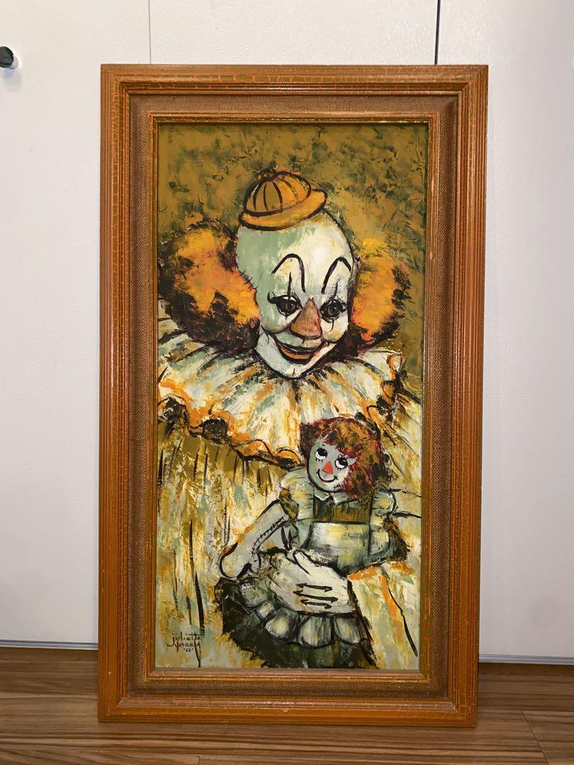 油彩画 人物画 オレンジ系 油彩画 人物画 オレンジ系 - 絵画