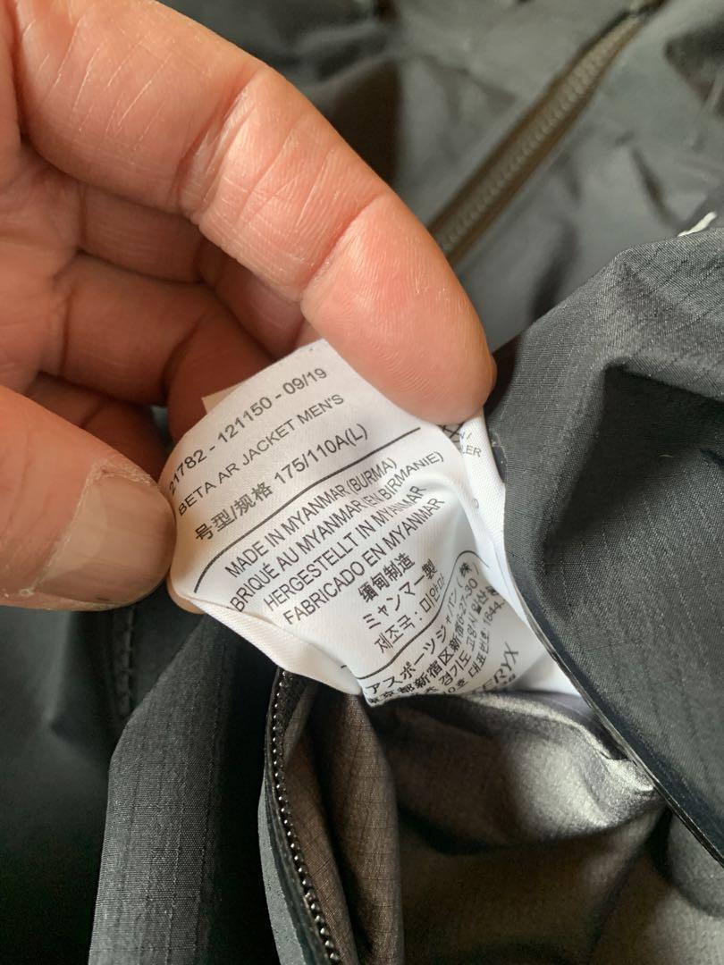 ARC'TERYX ベータAR ブラック