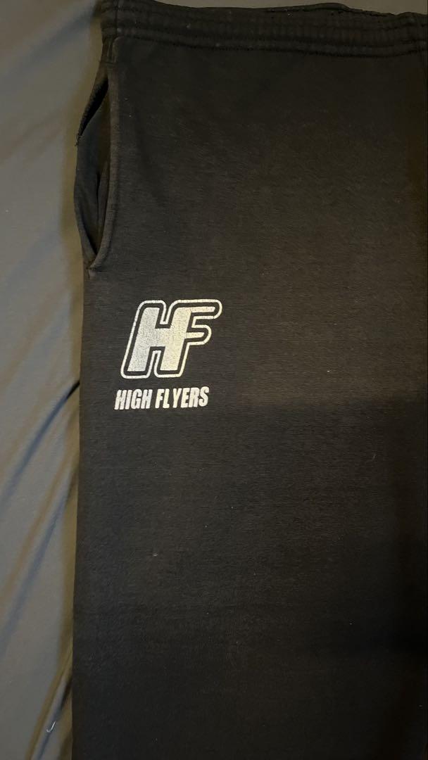 90s Lee × HIGH FLYERS ブラック ジョガーパンツ