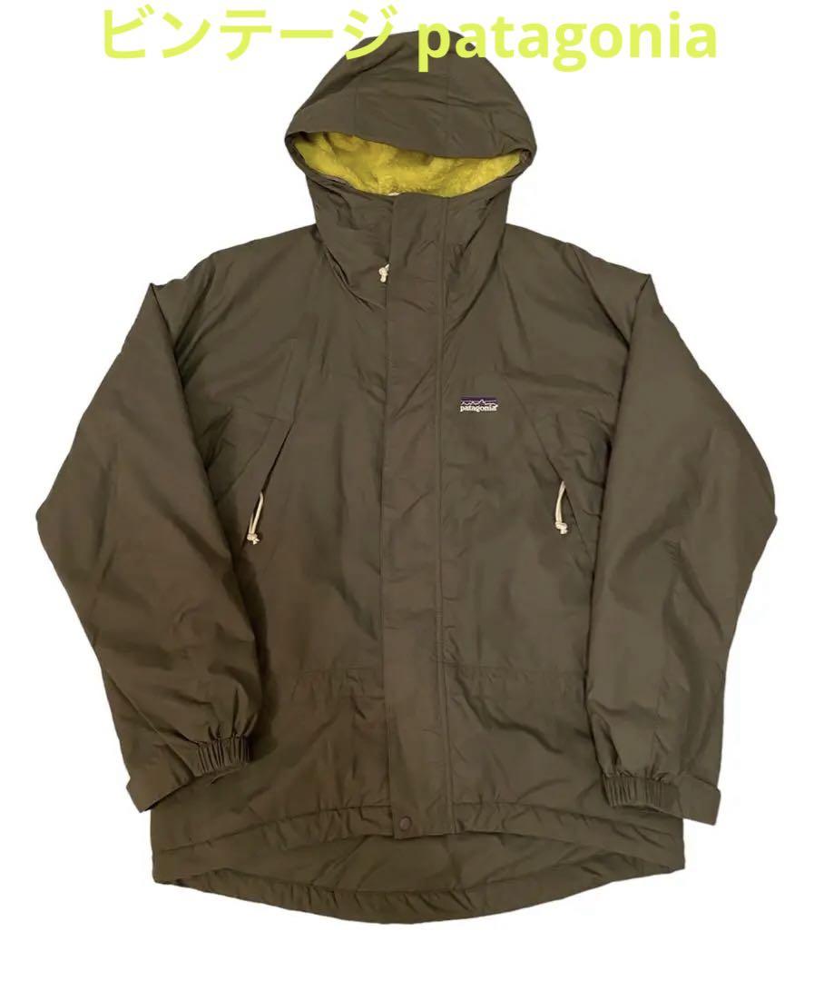 patagonia インファーノジャケットXS オリーブグリーン ×ブラック