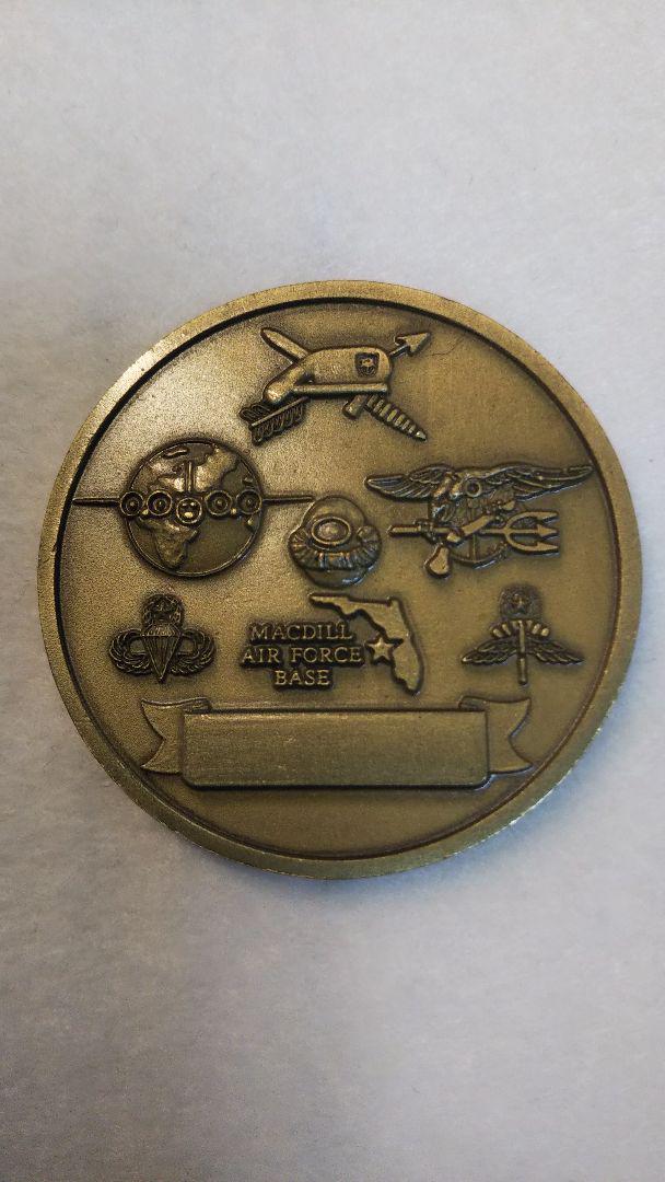 Navy Seals 米海軍特殊作戦コマンド司令官（少将）チャレンジコイン
