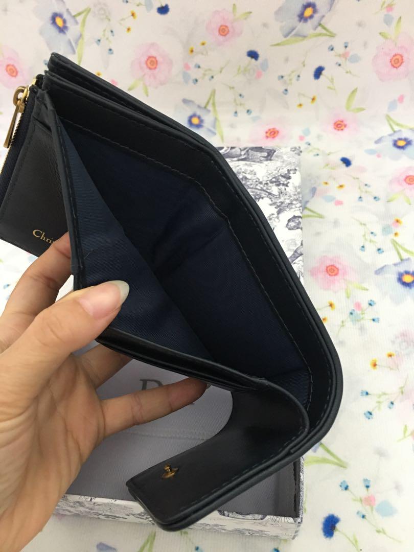 Dior・クリスチャンディオール 三つ折り財布 ミニ財布 人気美品 画像11