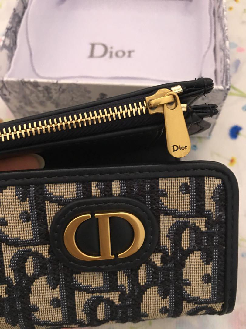 Dior・クリスチャンディオール 三つ折り財布 ミニ財布 人気美品 画像12