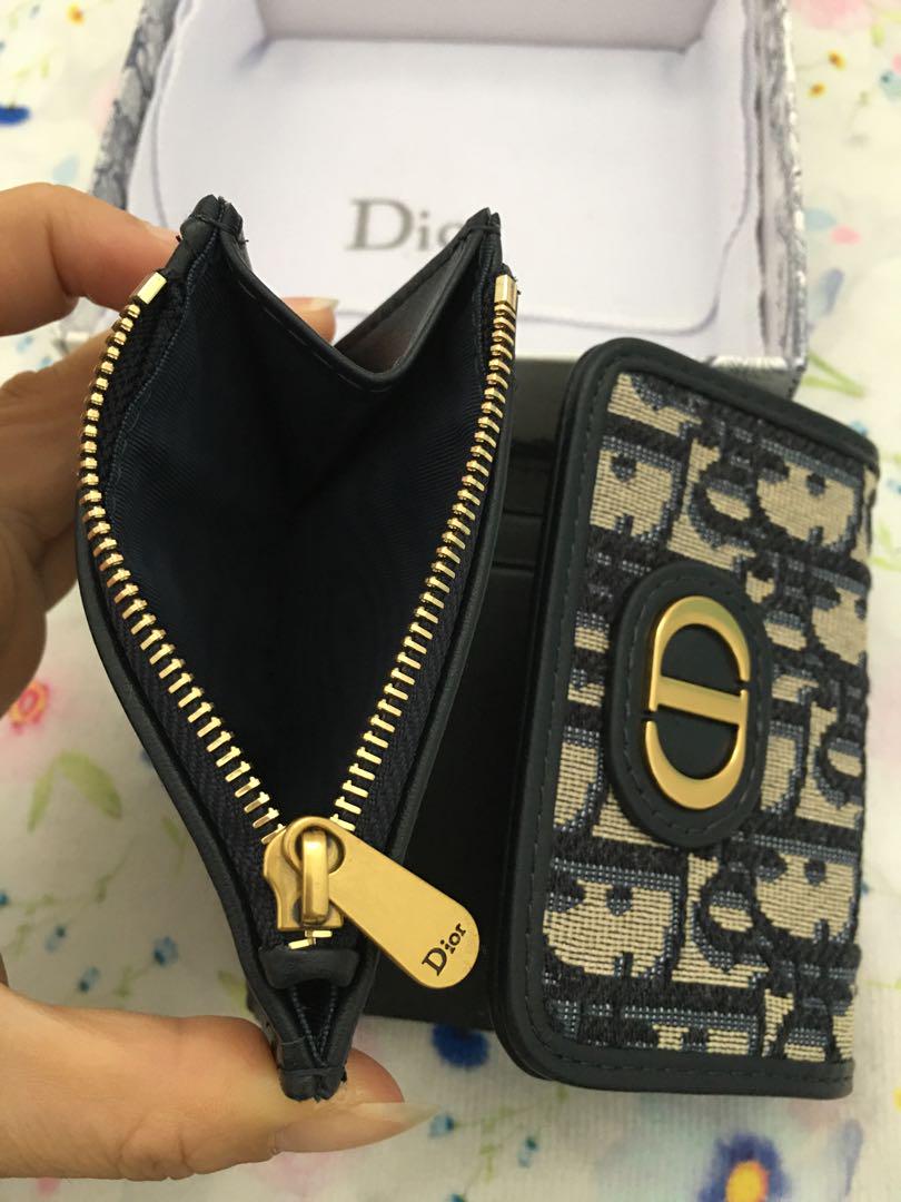 Dior・クリスチャンディオール 三つ折り財布 ミニ財布 人気美品 画像13