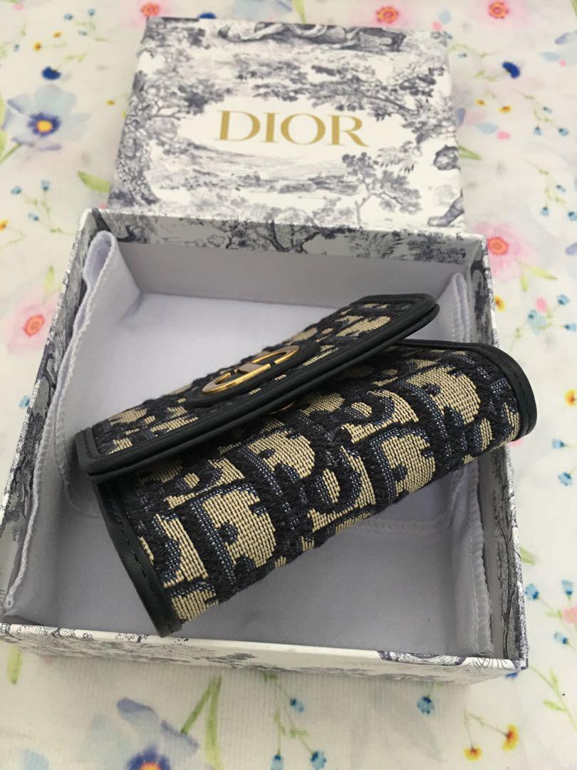 Dior・クリスチャンディオール 三つ折り財布 ミニ財布 人気美品 画像3