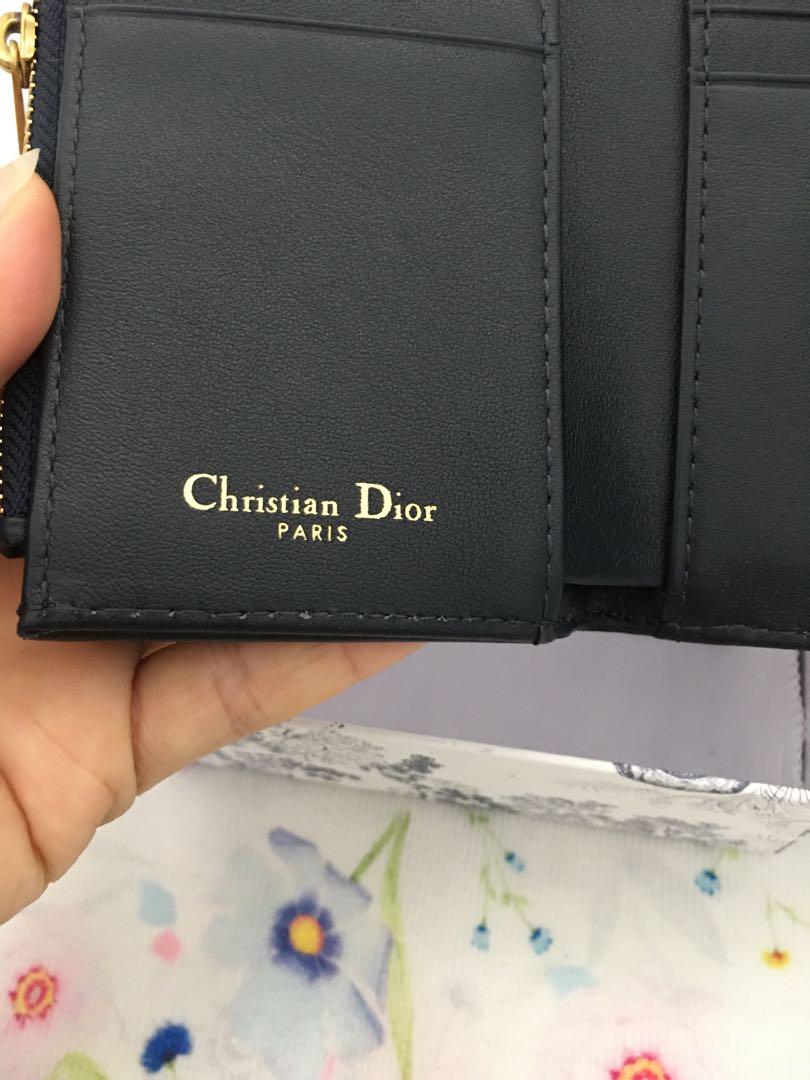 Dior・クリスチャンディオール 三つ折り財布 ミニ財布 人気美品 画像7