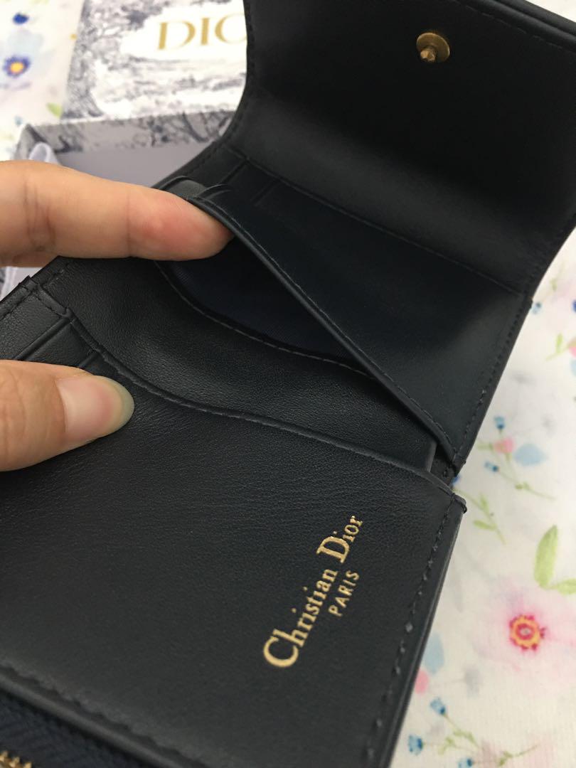 Dior・クリスチャンディオール 三つ折り財布 ミニ財布 人気美品 画像9