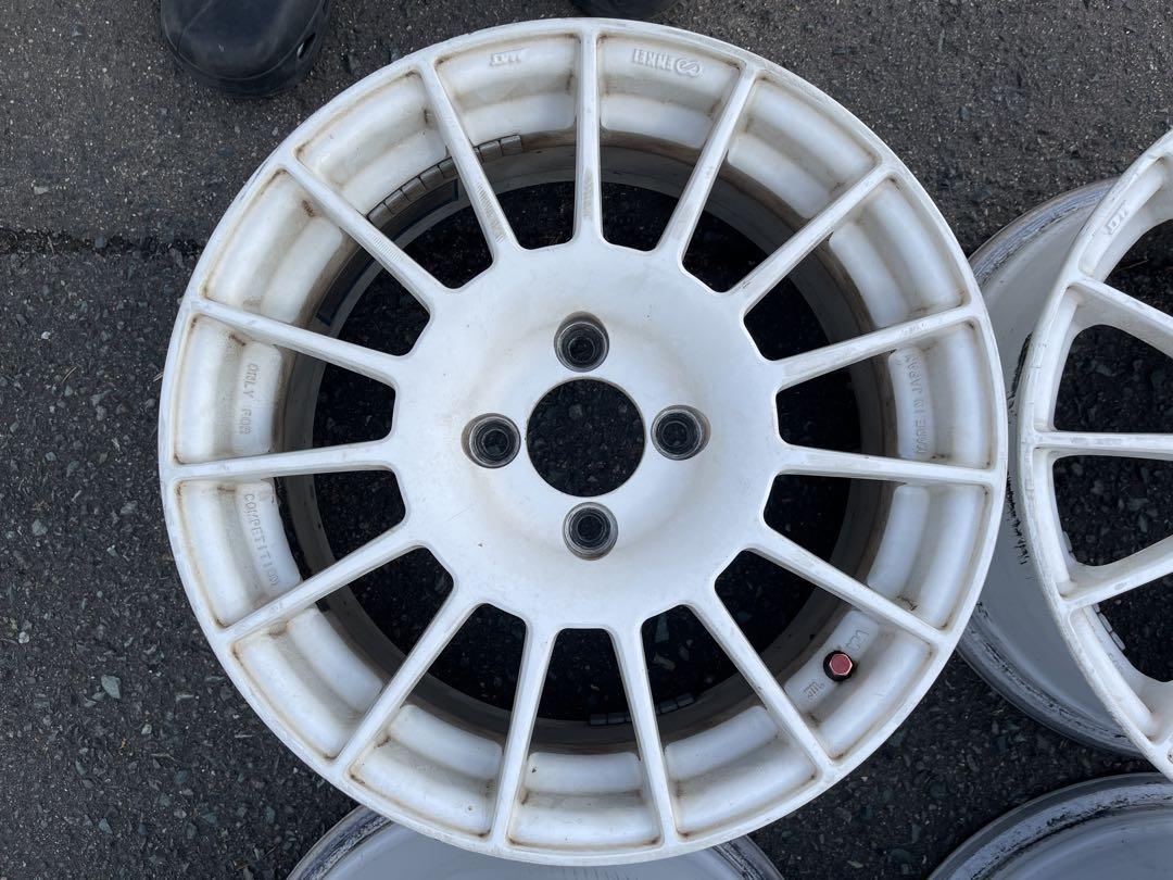 エンケイRC-T4 15インチ6.5j+30 pcd100 4H競技用