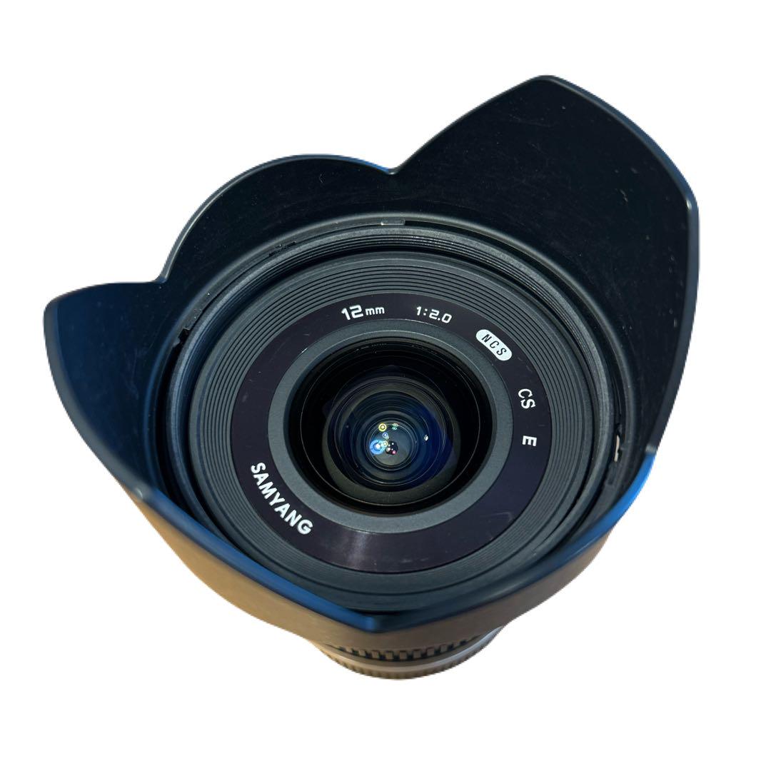 SAMYANG 12mm F2.0 NCS CS ソニーE 単焦点広角レンズ