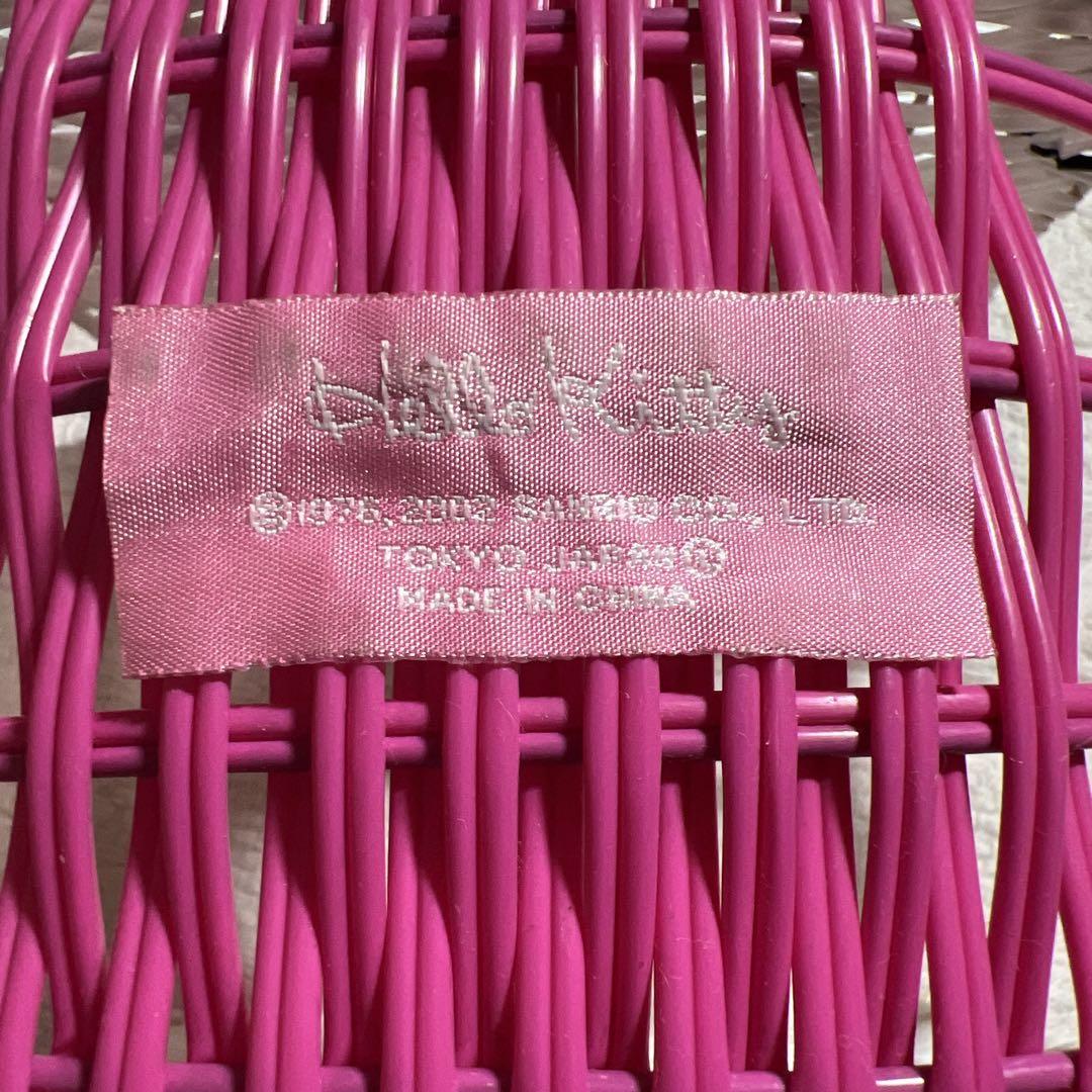 ハローキティ カオハナ フェイス カゴケース 収納バスケット