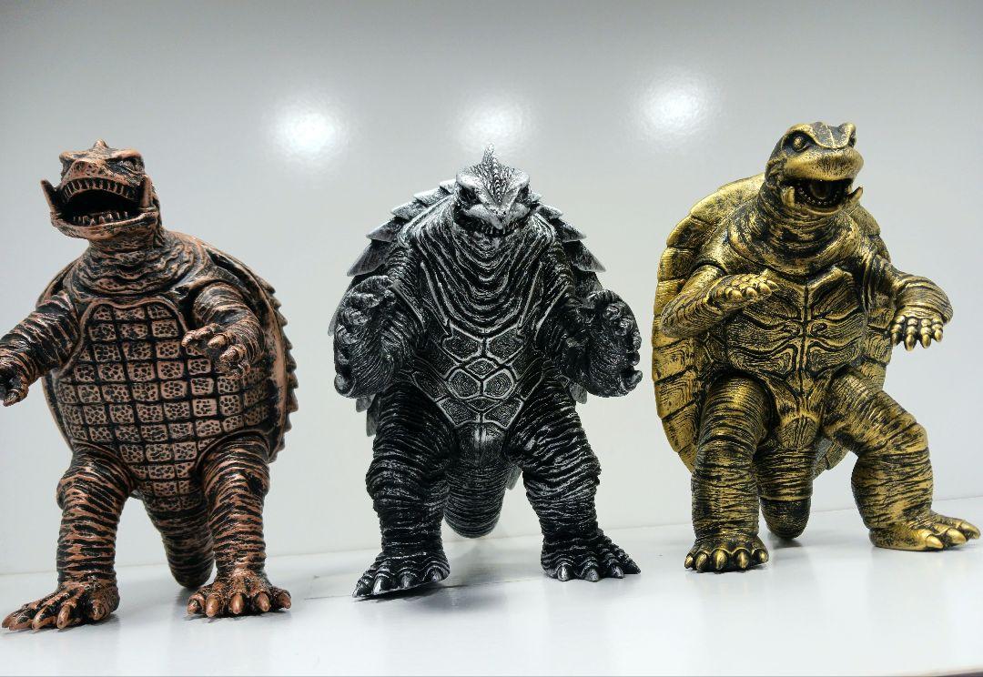 ムービーモンスターシリーズ HMV限定 金・銀・銅 ガメラ BOX