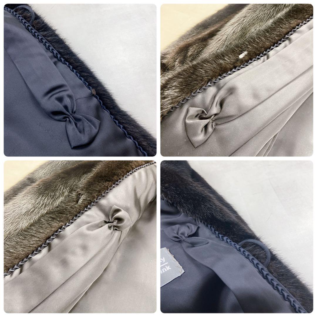 SAGAミンク 銀タグ 110cm ロング マキシ 毛皮 サガファー SAGAミンク 銀タグ 110cm ロング マキシ 毛皮 サガファー - メルカリ