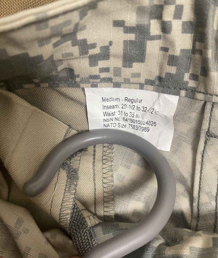 M-R 米軍実物　米軍放出品　UCP ACU パンツ　トラウザー　ARMY