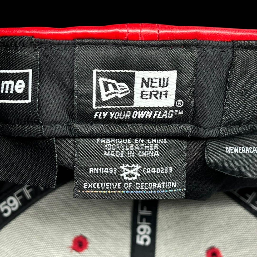 Supreme シュプリーム レザー キャップ