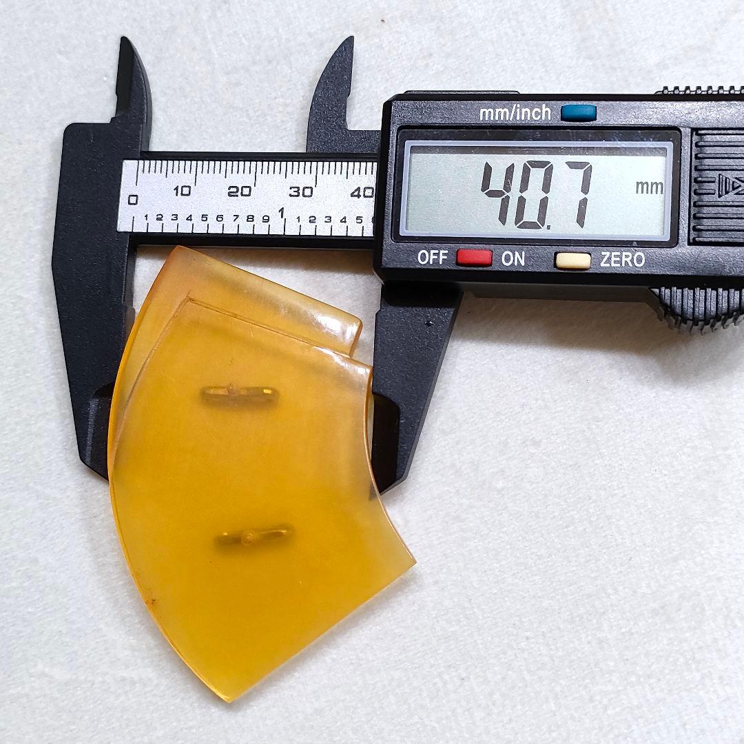 CC58　べっ甲鼈甲　帯留め