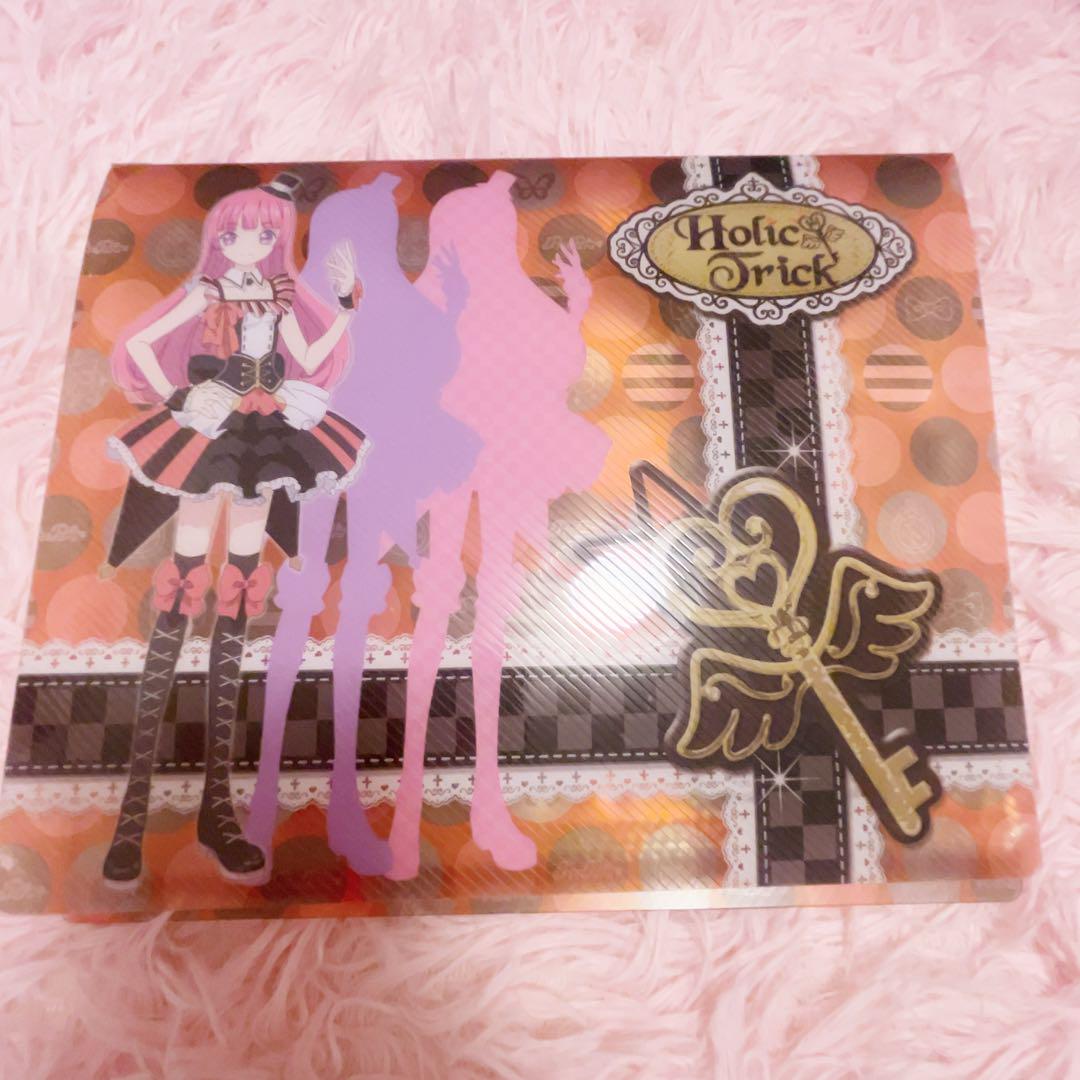 美品 プリパラ プリチケ ファイル バック バッグ 北条そふぃ ホリックトリック プリパラ カード プリチケ ファイル バッグケース 北条そふぃ